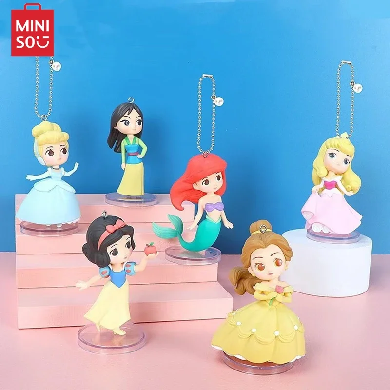 

MINISO The Walt Disney Company серии Принцессы базовый кулон шторка милая сумка Украшение Подвеска детская игрушка Рождественский подарок