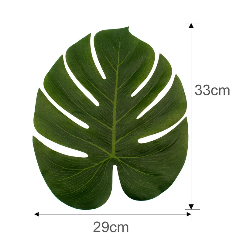 Artificial Tropical Palm Leaves: Jungle Party Safari Hawaiian Table Decor 7 S42a7a1c7a23641189e37b73ea39833ddN