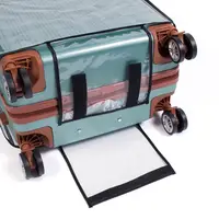 Transparent PVC Waterproof Protector Suitcase Covers Luggage Cover Luggage Storage Covers Dustproof Travel Accessories 5
