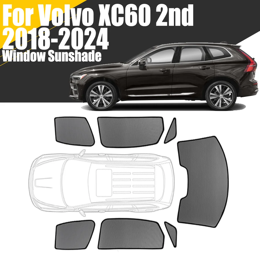 車用サンシェード ボルボ用 XC60用 XC 60用 2018 2019 2020 2021 2022 2023