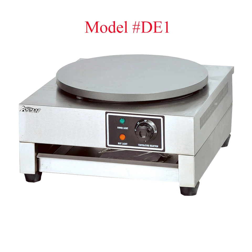 Ge1a Electric Crepe Maker Gas Crepe Making Machine Commercial Pancake