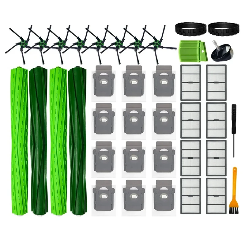 Spazzola Laterale Principale Filtro Hepa Sacchetto Della Polvere Sacco Accessori Per Irobot Roomba S9 / S9 Plus 9150 9550