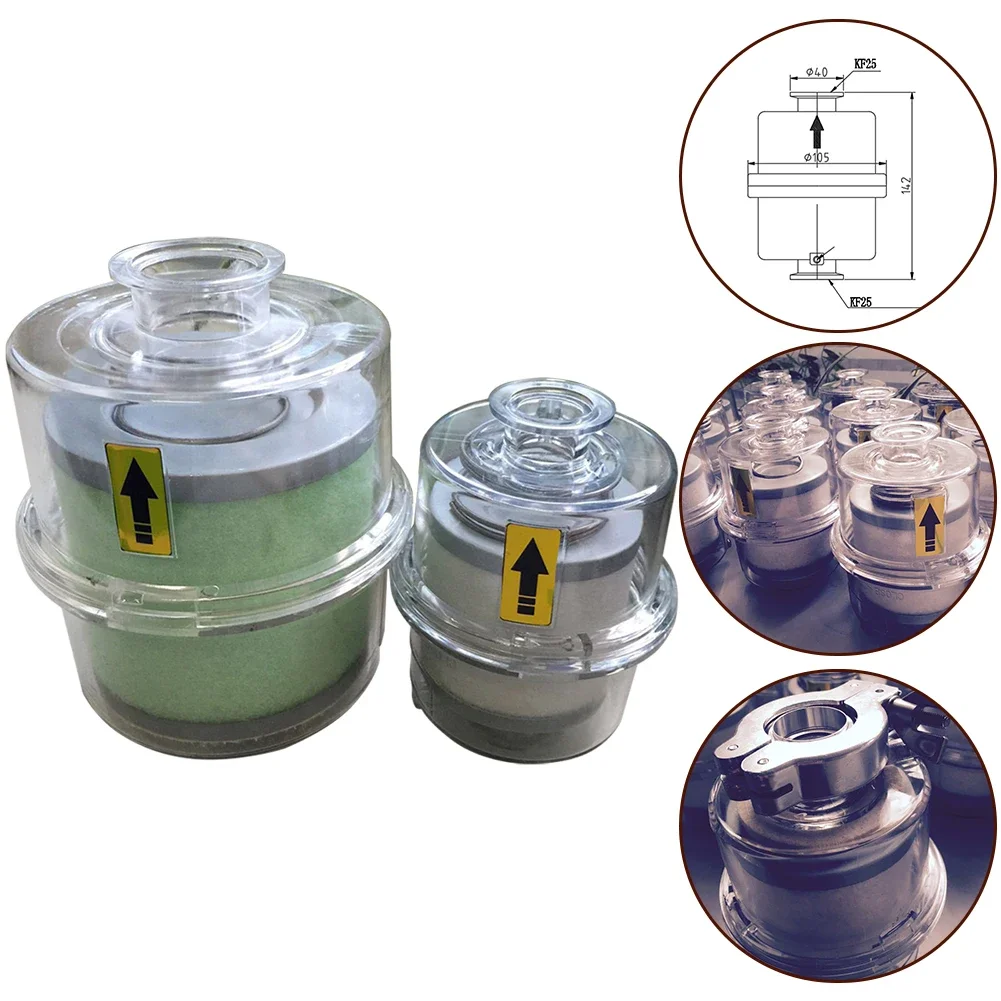 Oil Mist Filter Exhaust Filter KF25/KF40 High-strength Transparent Shell Cleaner Working Environment For KF25/KF40