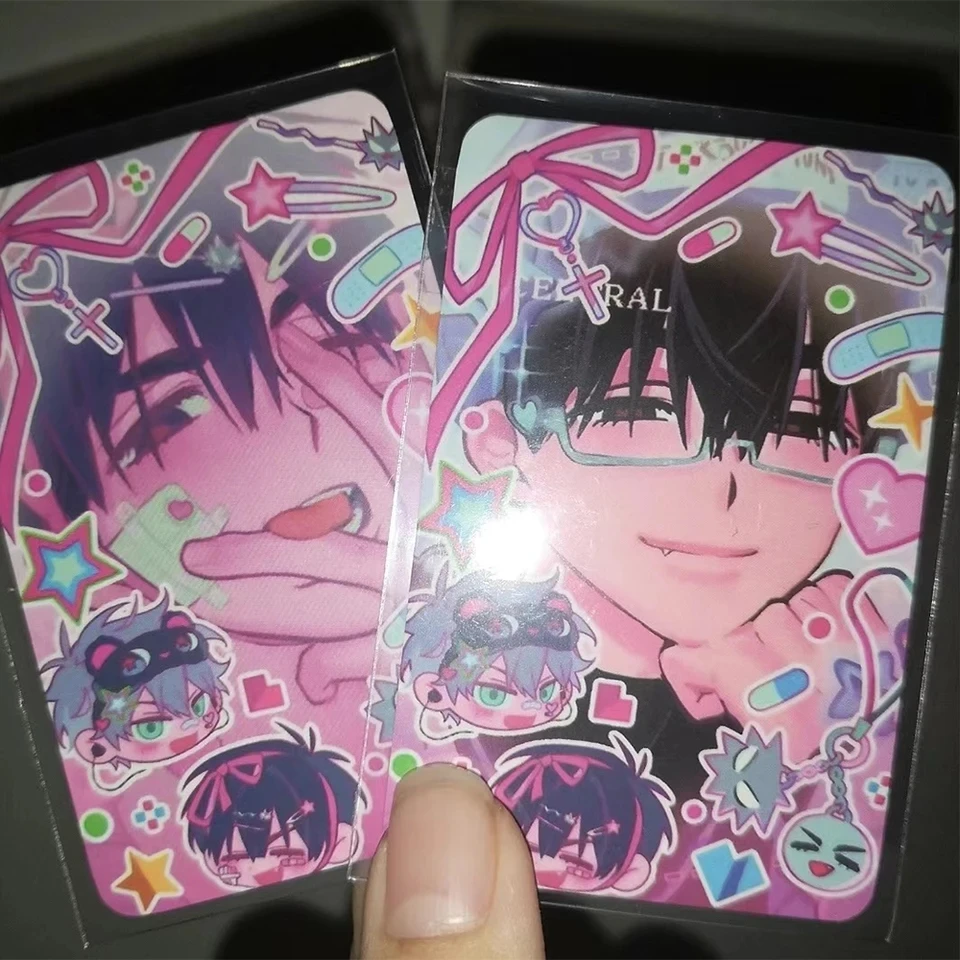 Anime Photo Cards Alien Stage Till Ivan Small Card DIY Postcard Bookmark Anime Accessories 4pcs/Set