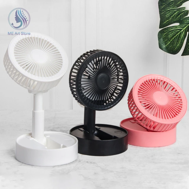 Ventilateur de bureau silencieux USB, refroidisseur d'air, bois, Mars,  rotation à 360 °, 3 vitesses ajustées, climatiseur électrique, maison,  chambre - AliExpress