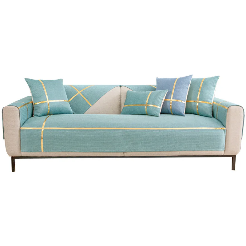 IceSilkSofaCushionCoolandBreathableLivingRoomFurnitureSofa