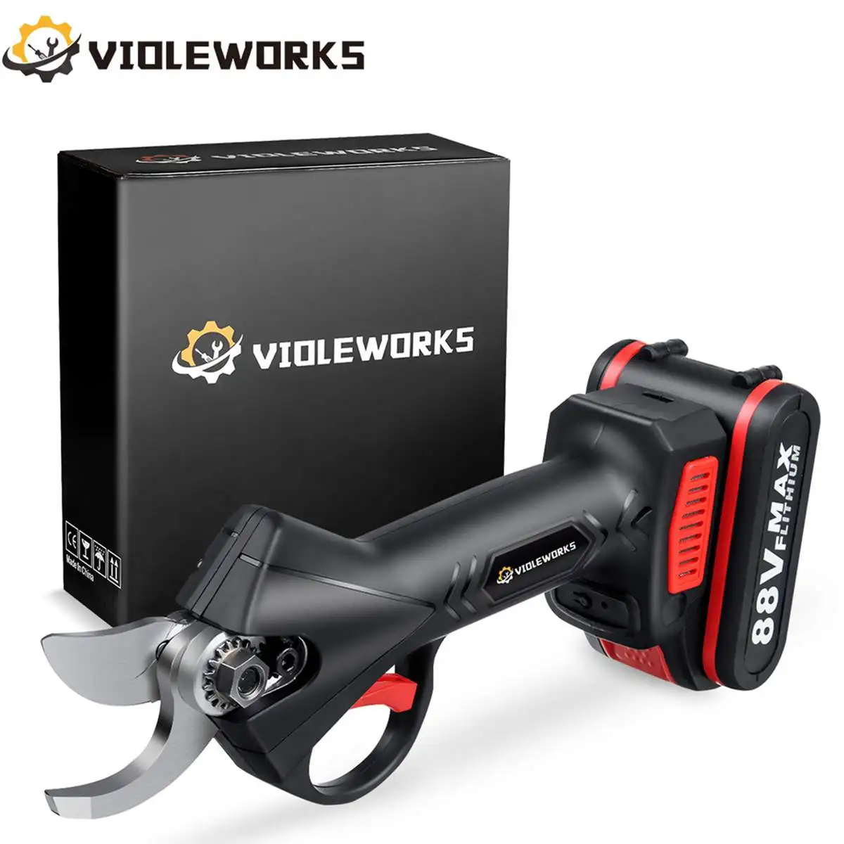 Новинка 88 в беспроводной секатор литий-ионный для обрезки фруктовых деревьев