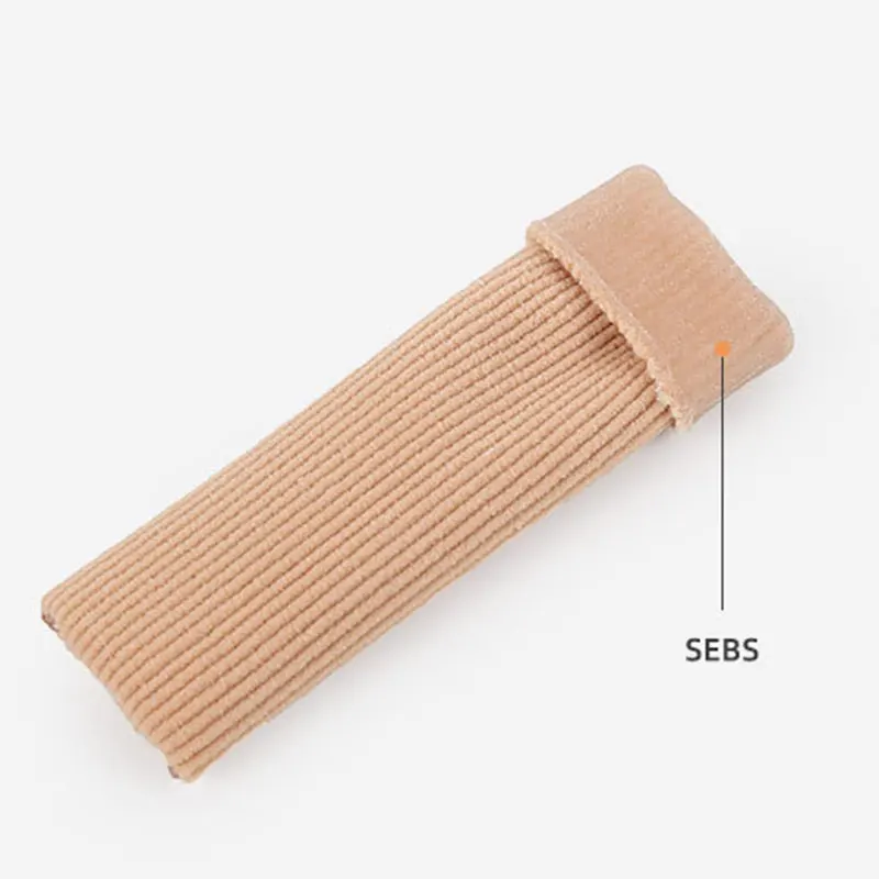 1pcs Toe Separators Fabric Gel Finger Toe Caps Cuttable Spacer Tube 24 Hours Pain Relief Footfinger Protector Foot Care Tool