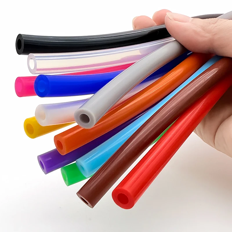 Flexible Food Grade Silicone Hose - Nontoxic, Colorful, Multipurpose Tubing