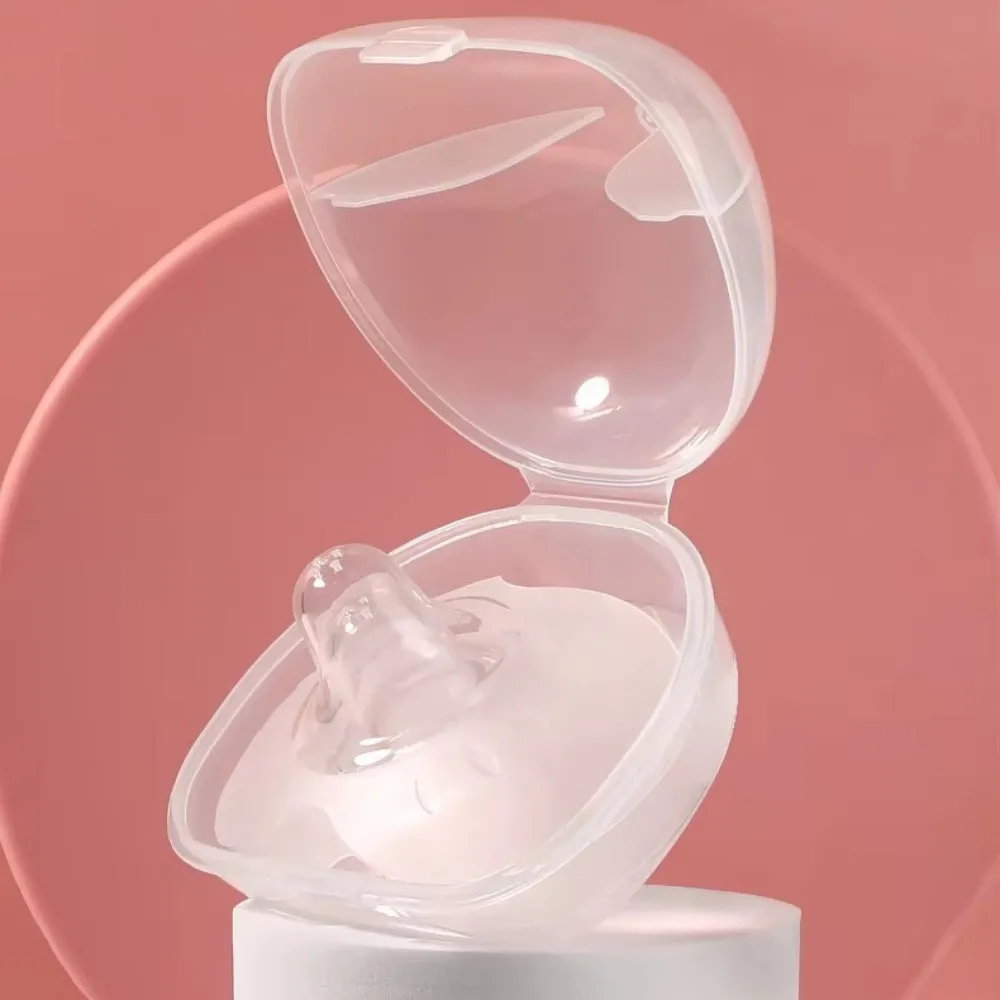 Nipple Shields for Breastfeeding Newborn Contact Nipple Guards for Breast Feeding with Flat Inverted Nipples