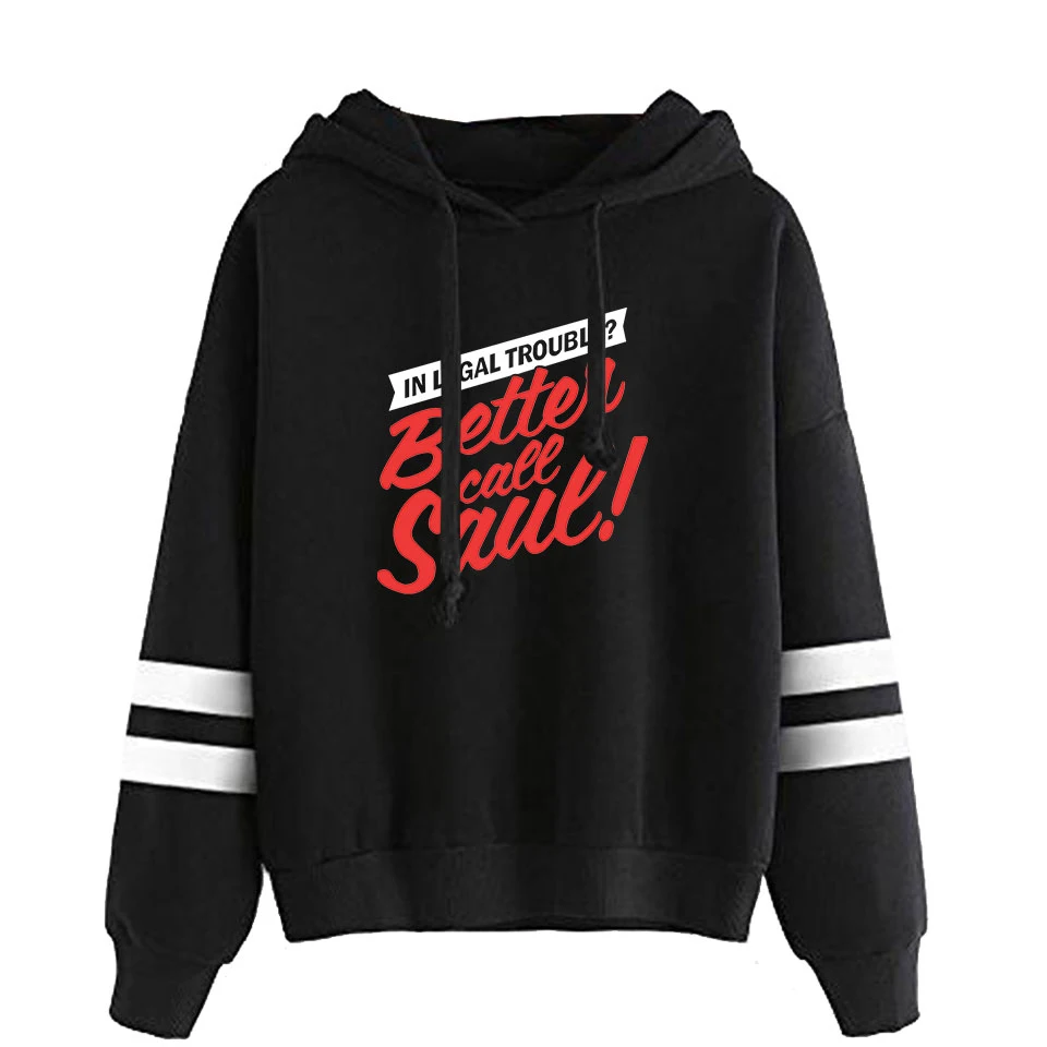 

Better Call Saul Tv Series Hoodie Unisex Pocketless Parallel Bars Sleeve Sweatshirts Men Women Hoodie Casual Style Clothes