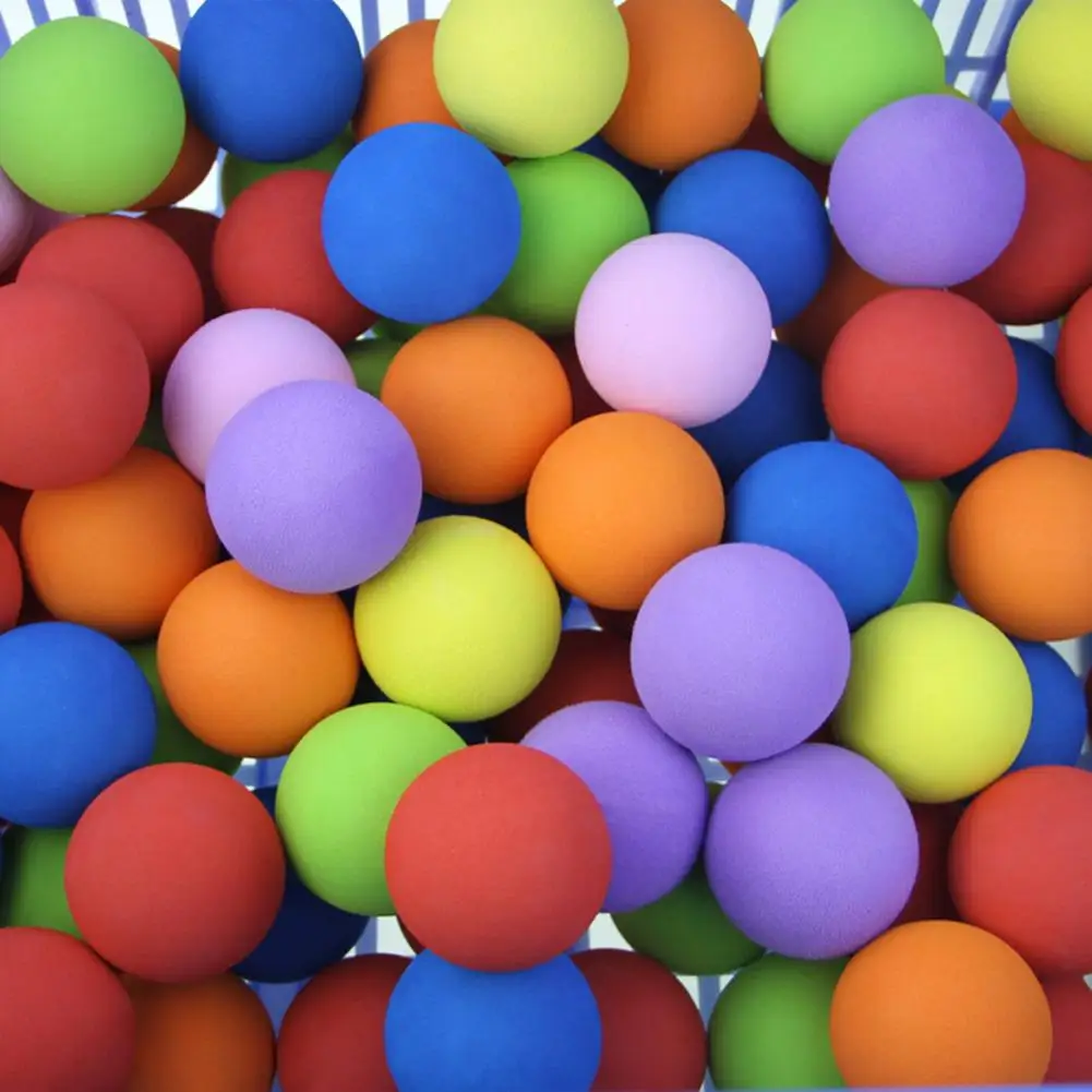 

2Pcs Foam Balls Small EVA Foam Soft Sponge Balls 60mm Golf Practice Balls