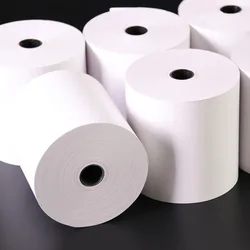 5 Rolls cash register paper 80x80 Thermal paper roll 80mm food takeout printing paper Bank voucher number paper 80*80