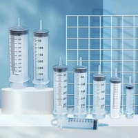 100ml-550ml Syringe Large Capacity With Multifunction 100cm Hose Pump Measuring Washable Injector For Pet Feeding Oil Glue Fluid 2