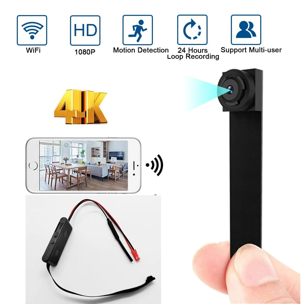 DIY-1080P-HD-Mini-Camera-WiFi-Baby-Monitor-Indoor-Safety-Security ...
