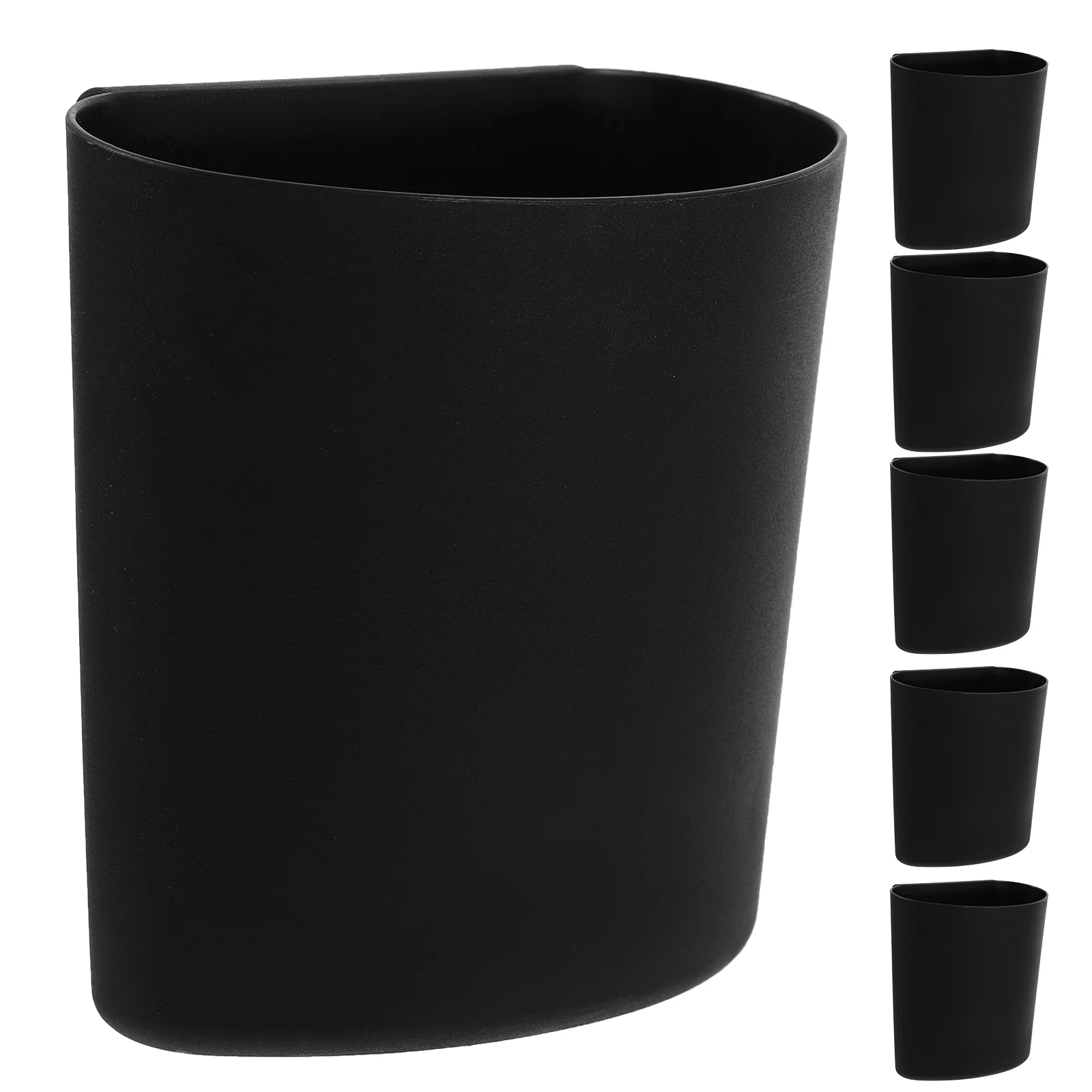 

Hanging Cup Holder Rolling Cart Accessories Utility Cart Hanging Bins Flower Pots Space Saver Storage Bucket Desktop