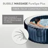 Spa Set with Fiber-Tech Construction Hard Water Treatment Energy Efficient Cover LED Light Luxurious Relaxation Experience 3