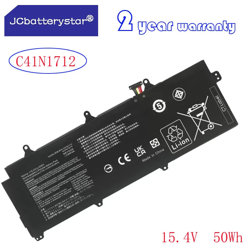 

JC new C41N1712 Laptop Battery For ASUS GX501 GX501Vl GX501GI GX501G GX501GM GX501GS GX501VSK GX501VS-XS71 0B200-02380100
