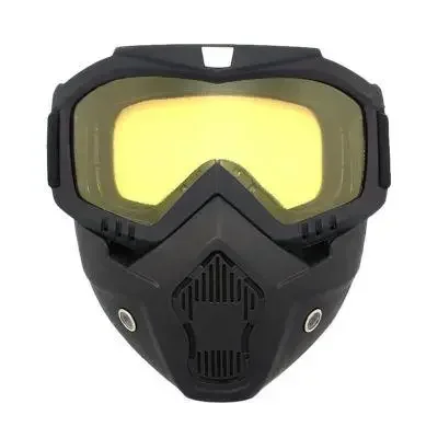 HD Transparent Fog-Proof and Sand-Proof Full Face Protective Goggles