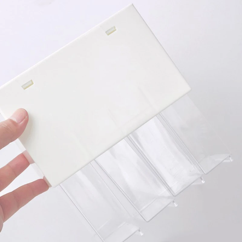 흰색 데스크탑 화장품 보관함, 서랍 유닛 4 개 컨테이너 케이스, 사무실 홈 메이크업용 소형 정리함