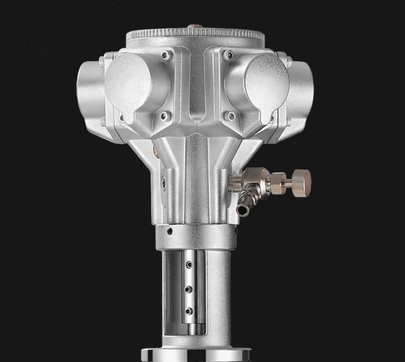 Industrial Pneumatic Mixer Glue Liftable Air Mixing Machine Paint Ink Agitator Stirrer 5 Gallon 60L Tank Liquid Dispersing Tool