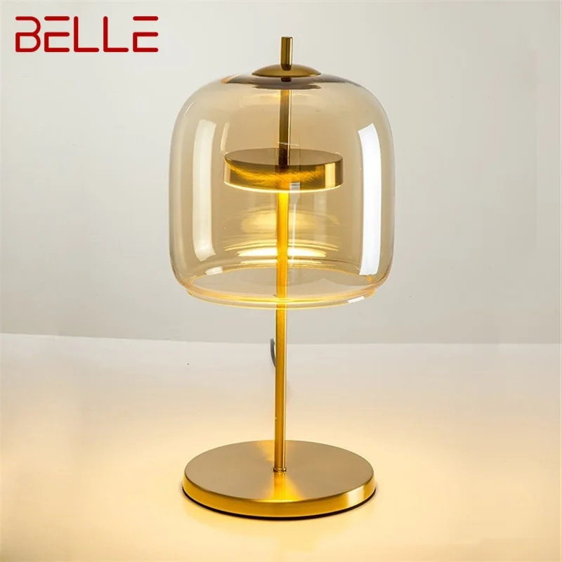 

BELLE Nordic Creative Table Lamp Contemporary Desk Light LED for Home Bedside Decoration