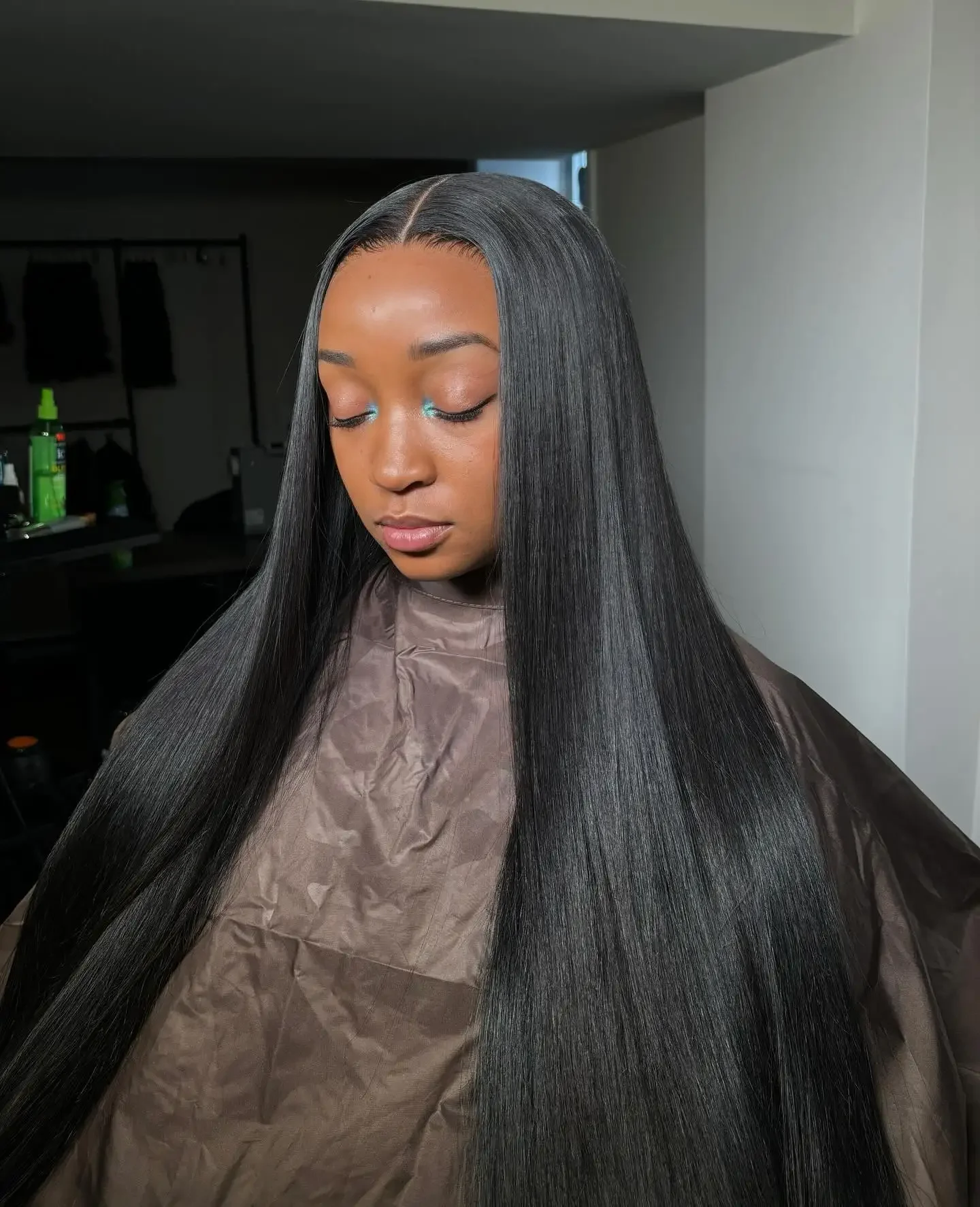 HD Lace Front Perücken 13x6 Glatte Echthaarperücken 250 % Dichte 30 36 Zoll 13x4 360 Full Lace Frontal Echthaarperücken für Frauen – Detail 7