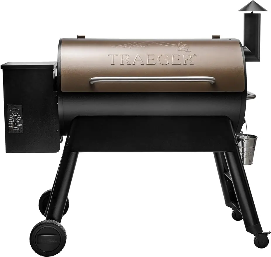 

Traeger Grills Pro 34 Electric Wood Pellet Grill and Smoker, Bronze