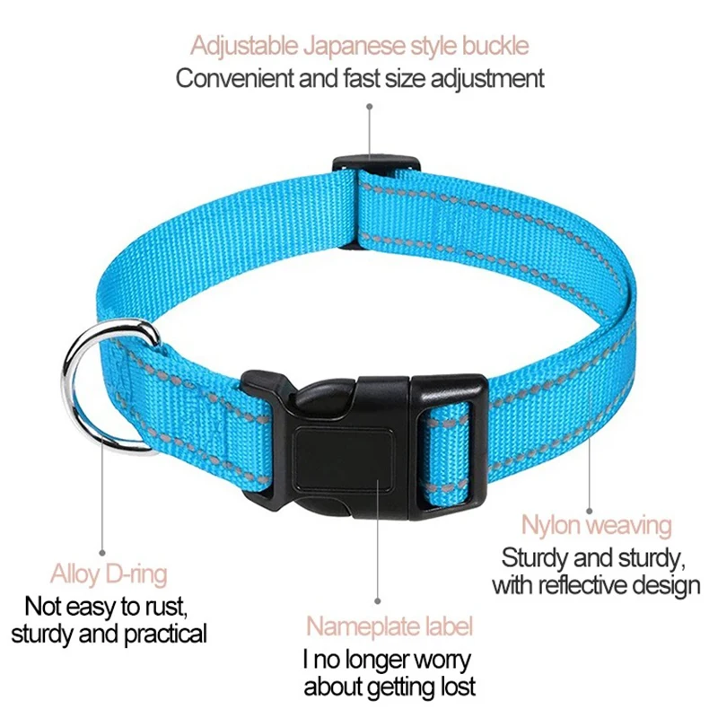 Luxury Decorative Dog Collar - Stylish Choker for Small Puppies and Big Dogs