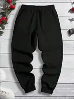 2024 Fashionable Men's Dragon Pattern Printed Comfortable Fleece Drawstring Waist Versatile Spring and Autumn Sports Pants S-3XL 2