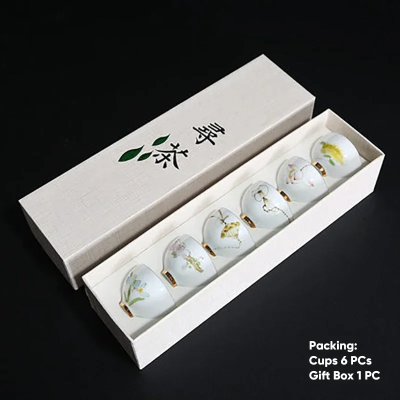 كوب شاي سيراميك مصنوع يدويًا ، وعاء شاي بورسلين ،...