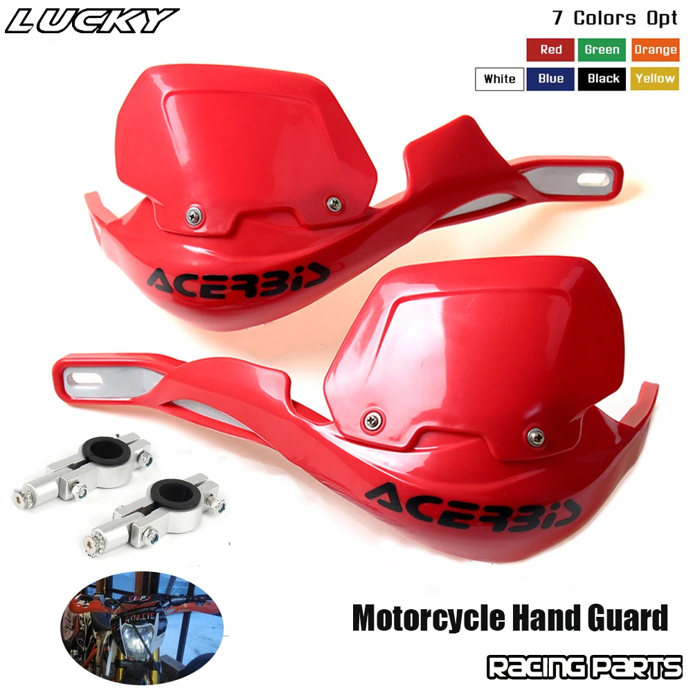 Off-Road Motorcycle Handguard Protector Shield - 22mm & 28mm