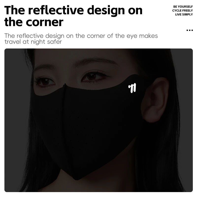 WEST BIKING Winter Warm 3D Face Mask 10A Antibacterial Fabric Unisex Sports Running Skiing Cycling Mask Breathable Balaclava