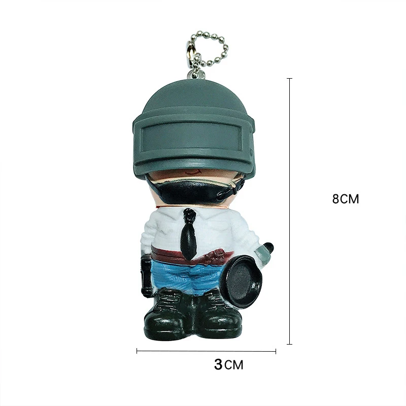 

New Simulation Military Model Boy Toy Keychain Pendant Creative Desktop Ornaments Backpack Hanging Decoration