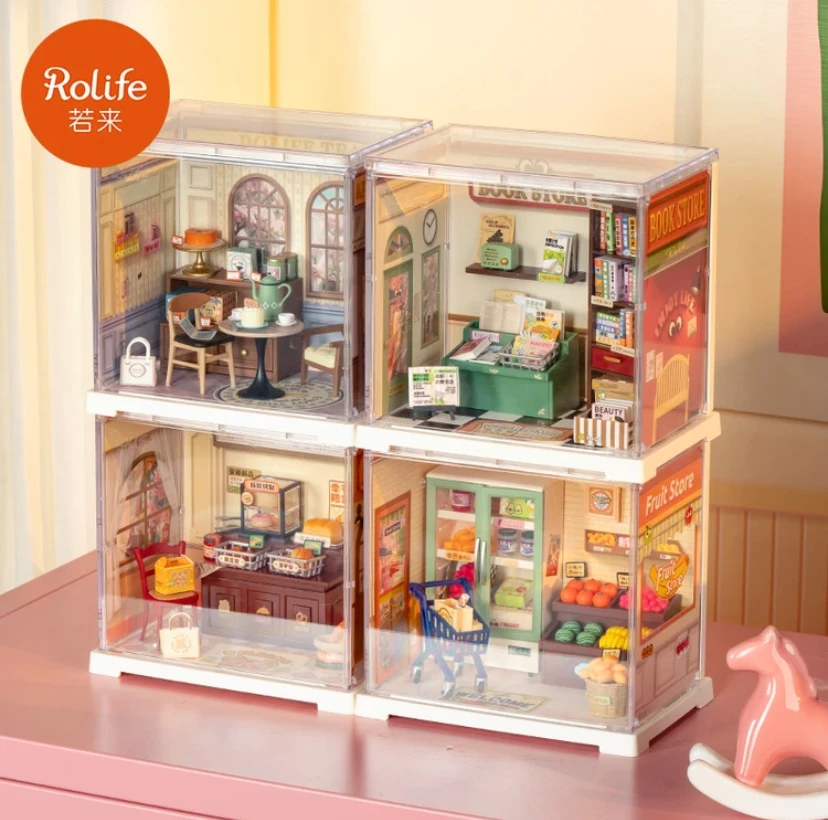 

DWS01-04 Robotime Rolife Новый мини-кукольный домик для детей и взрослых