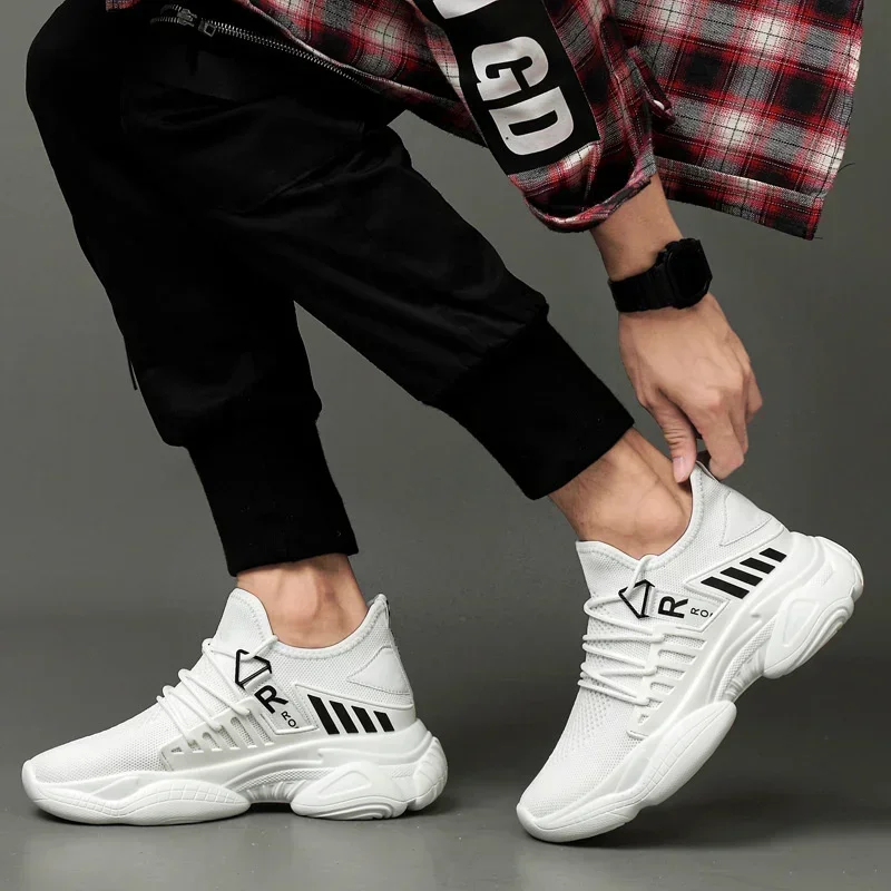 Luxury brand Men Elevator Shoes Man Casual Shoes Hidden Heels 8cm 6cm Height Increasing Shoes Height Increase Shoes 6