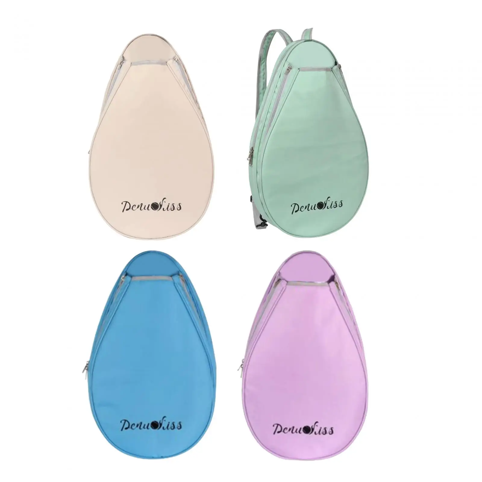 

Pickleball Backpack Smooth Zipper Sports Backpack Travel Pouch Organizer Multifunctional Paddle Holder for Beginners Gift
