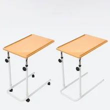 

Wooden Bedroom Computer Desk Study Adjustable Height Laptop Coffee Tray Work Portable Reception Muebles Home Furniture OA50CD