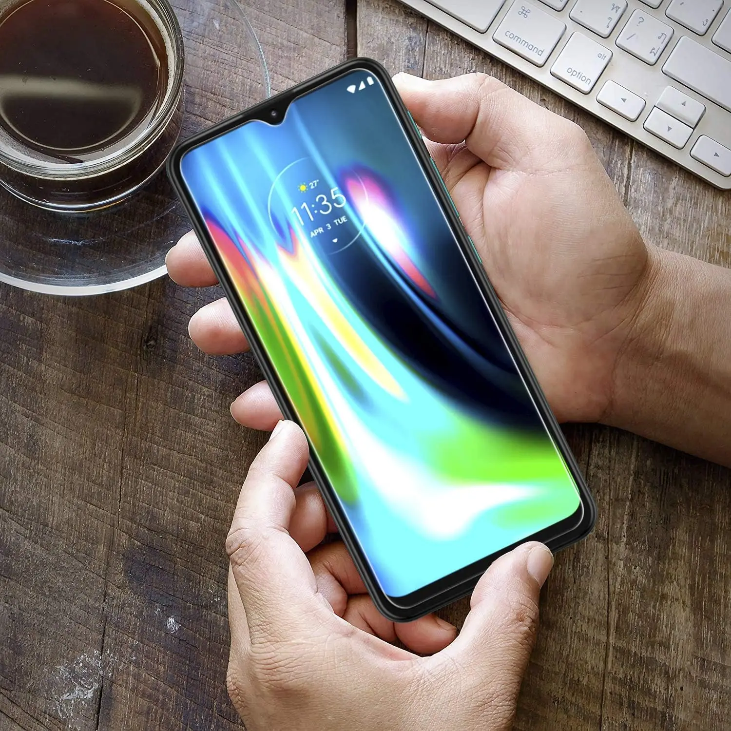 2/4 قطعة الزجاج المقسى لموتورولا موتو G9 G9 زائد G...