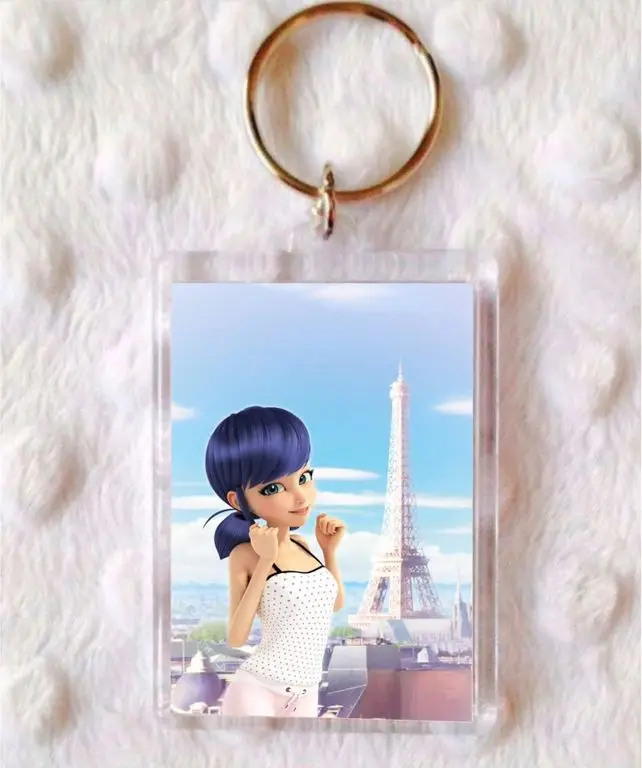 Key Ring Lady Bug and super-cat No. 9 | Канцтовары для офиса и дома