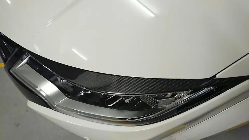 Mr Plastic Headlight Eyebrows Eyelid Eye Lid For Honda Civic 1999-2000 EK - View #8