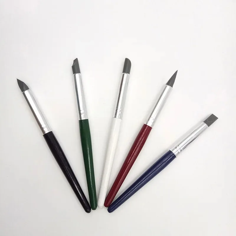 Art Craft Clay Pottery Tools Modeling Sculpture Sculpting Carver Carving Tools Set 5pcs 16cm 5 colors