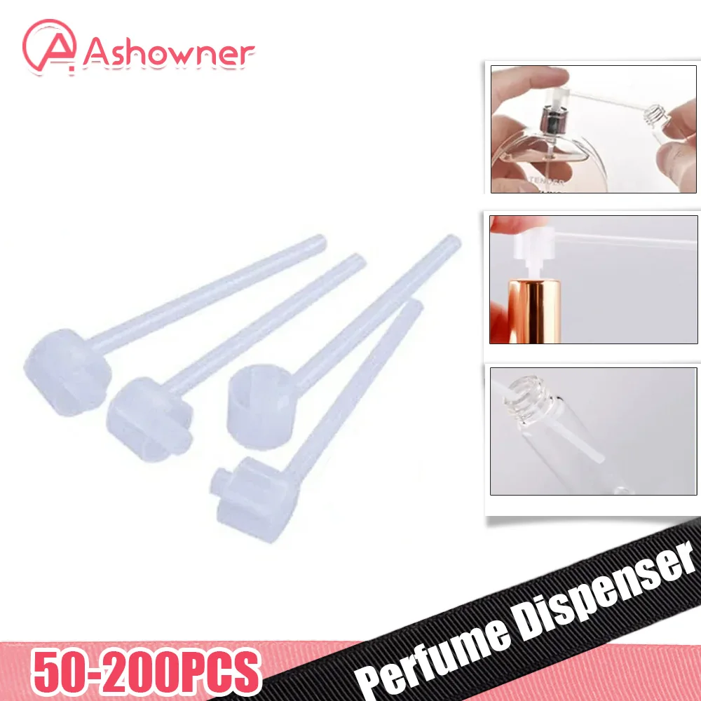 50-200PCS Perfume Dispenser Press Type Nozzle Diffuser Funnels Cosmetic Pump Portable Sprayer Refill Pump Bottle Filling Device nozzle cucrzr tip tip holder gas diffuser fit mb 501d mig torch gun water cooled torch