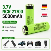 Batterie Li-ion 21700 3.7V 5000mAh 40A rechargeable à décharge rapide, stock UE, livraison rapide en Europe, cellule de puissance au lithium pour outils électriques, lampes de poche, équipement de bricolage, électronique portable 6