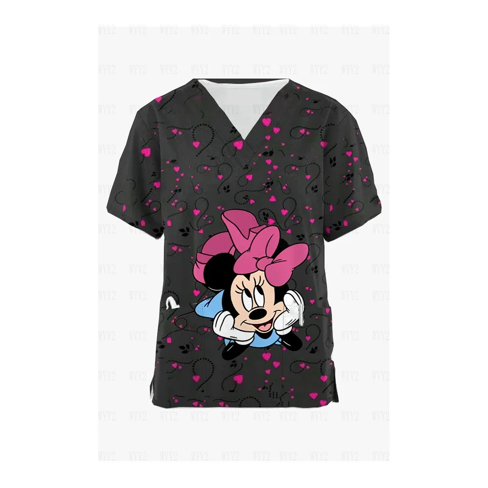 Disney Mickey Tuta Scrub Da Donna All'Ingrosso Ospedale Medico Uniforme Da Lavoro Chirurgia Medica Multicolor Unisex Uniforme Da Infermiera Accessor