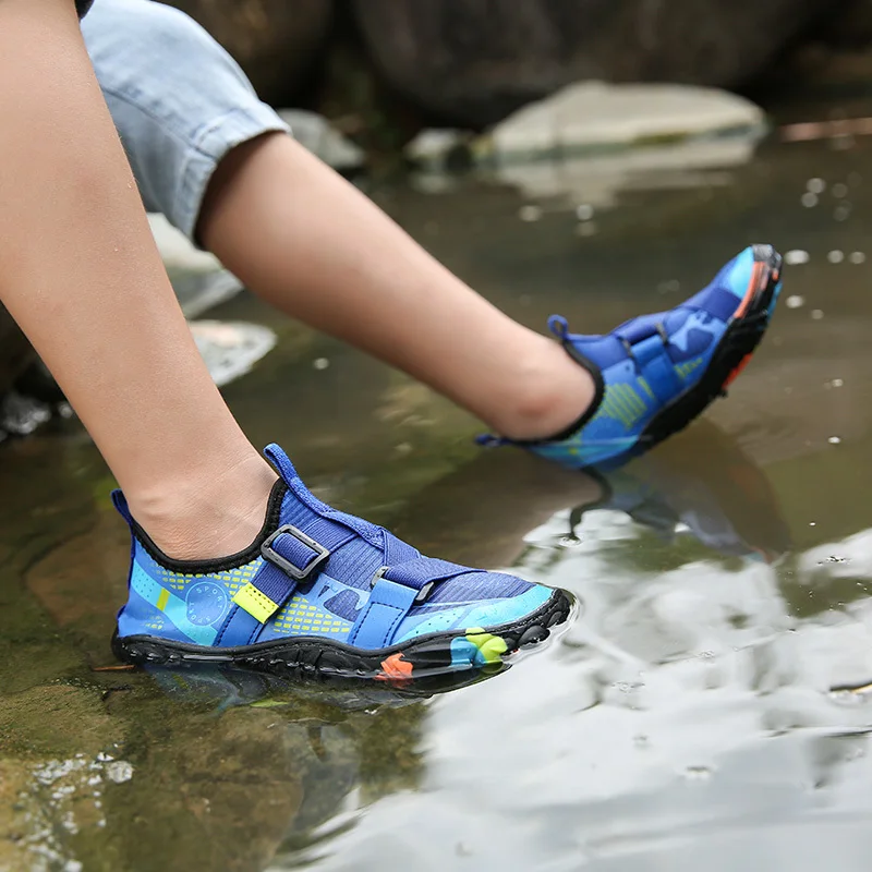 Child Beach Aqua Shoes Barefoot Water Shoes Drainage Sports Swim Sandals Quick Dry Boating Diving Fishing Surfing Wading Sneaker