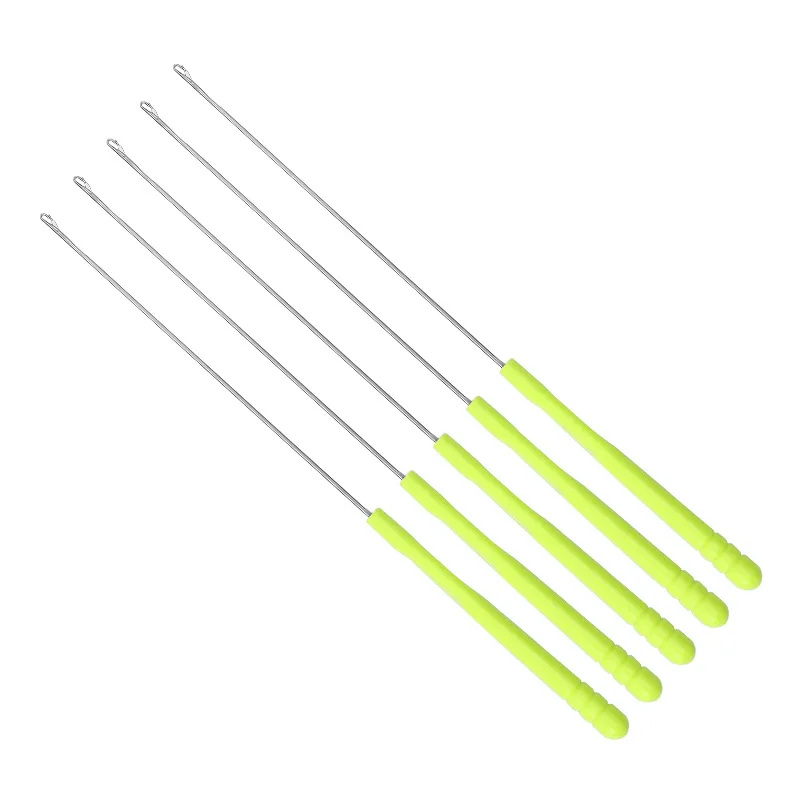 Extra Long Latch Hook Crochet Hook Plastic Knitting Hair Wigs Extensions Sweater Crochet Needles Tools Crochet Hooks with Tongue