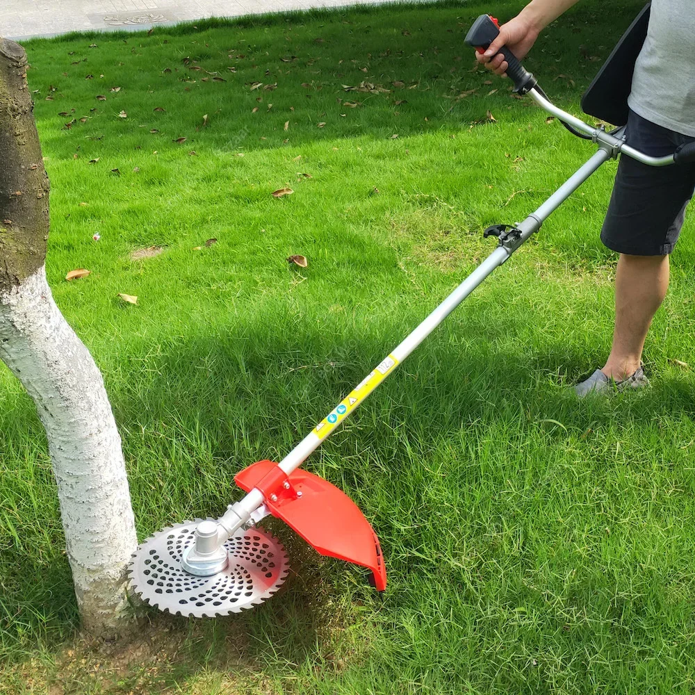 43cc Multi Function 4 In 1 Brush Cutter 2 Stroke Power Engine Gasoline Trimmer Grass Cutting Machine Tree Pruner Hedge Trimmer 6