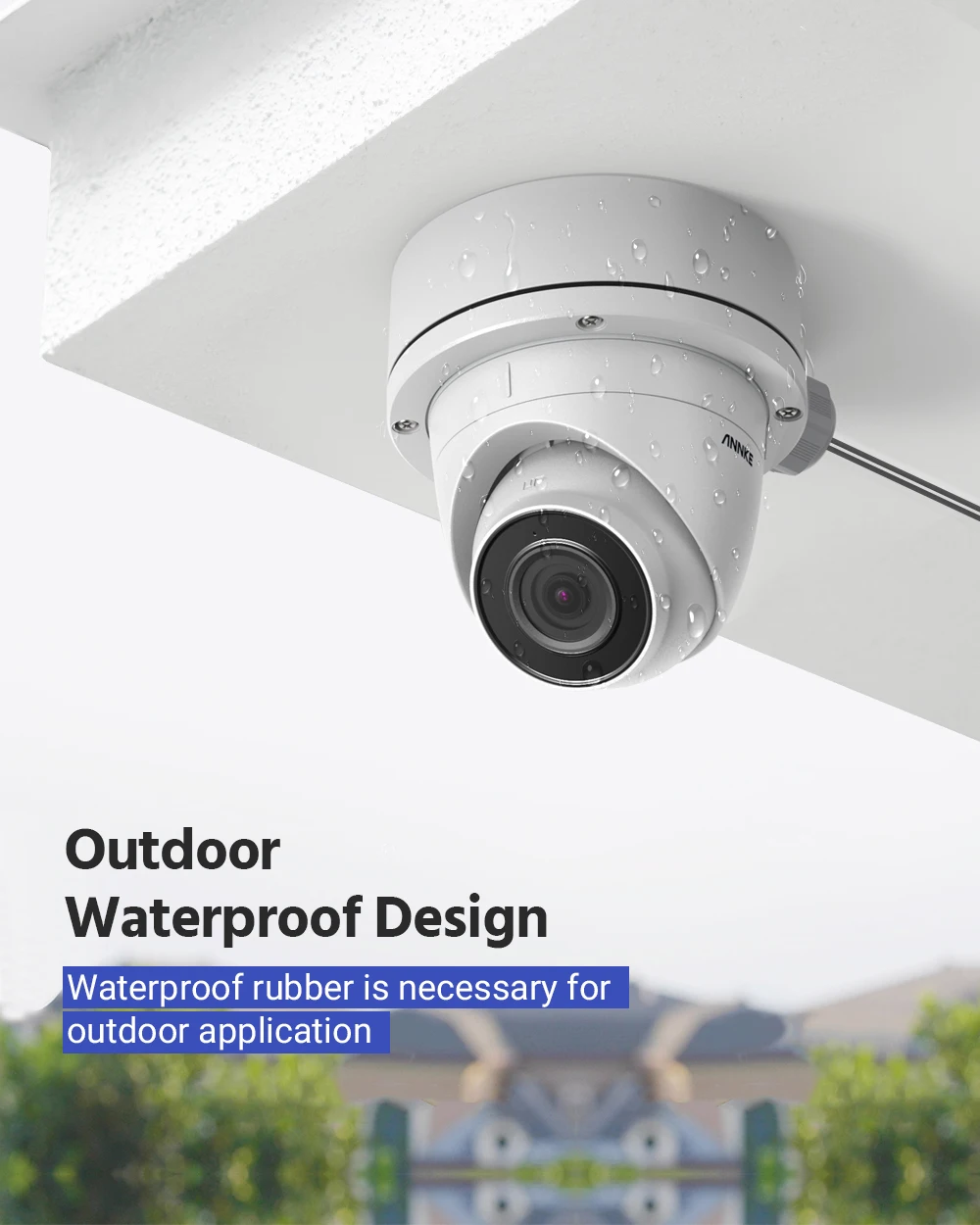 Annke Junction Box For CCTV Camera Aluminum Alloy HolderMount Bracket For Surveillance Camera Accessories 4