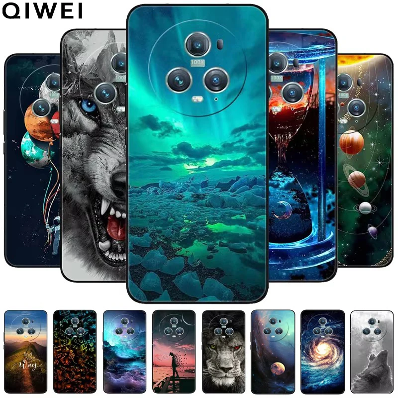 Wolf Lions Print Soft TPU Silicone Phone Case